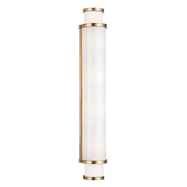 Bath Vanity, 1-Light, LED, Aged Brass, 30"H (6630-AGB 9ZH58)