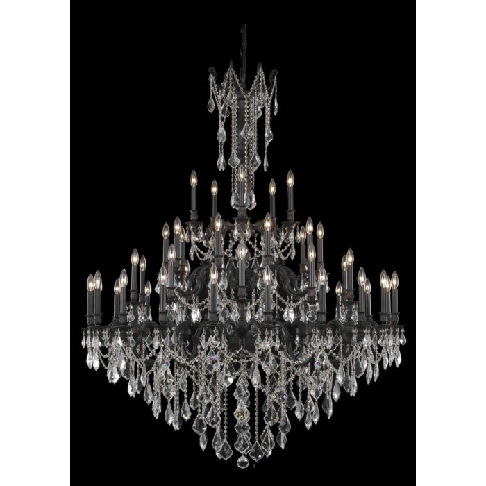 Rosalia 45-Light 4Chandelier in Dark Bronze