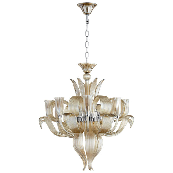 Cyan Design Juliana Chrome Eight-Light Chandelier