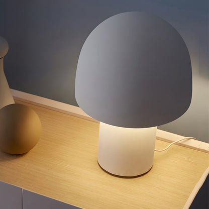 Touch-Control Dome Mushroom Frosted Ambient Table Lamp