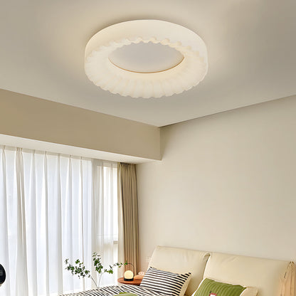 Simple Round Acrylic Three Step Dimming LED Modern Ceiling Light Fixture