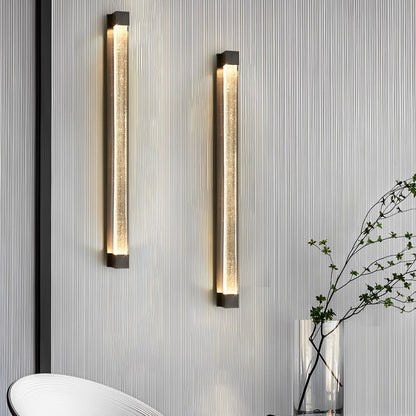 Minimalist Strip Crystal LED Postmodern Wall Lamp Wall Sconce Lighting