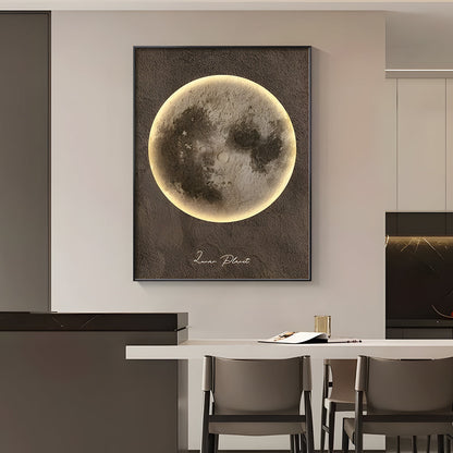 Moon Electric Meter Box Decorative Painting