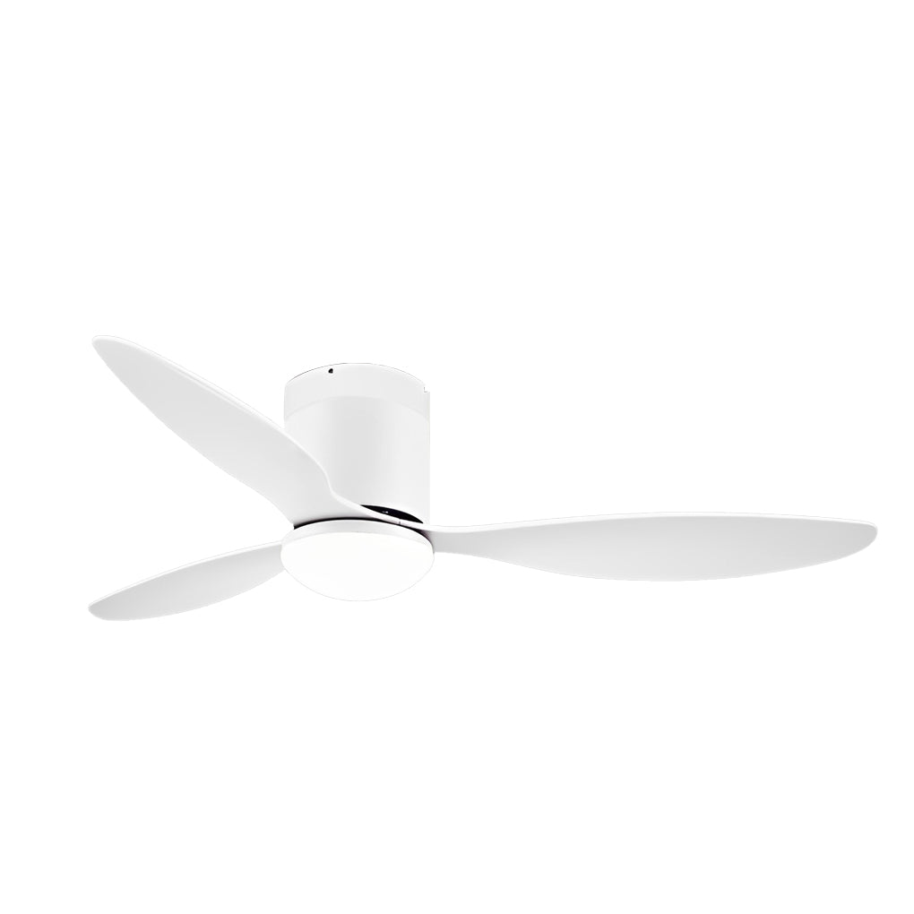 3 Blades Mute LED Dimmable with Remote Modern Ceiling Fans with Lights