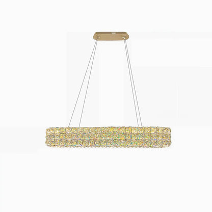 Bacci Crystal Dining Room Light Fixture