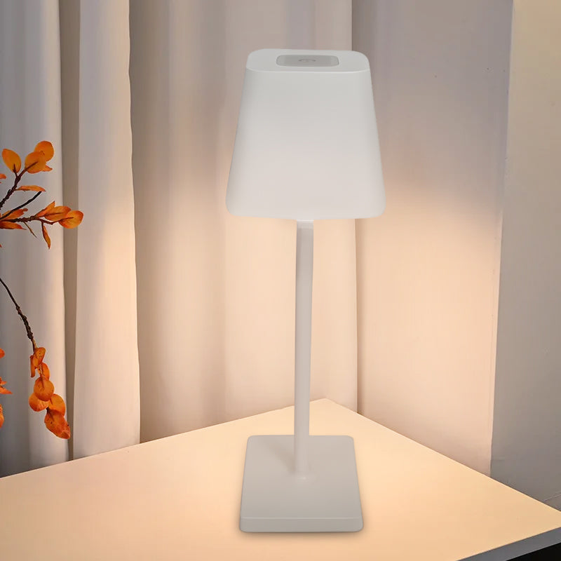 Simple Portable Type C Rechargeable LED Modern Table Lamp