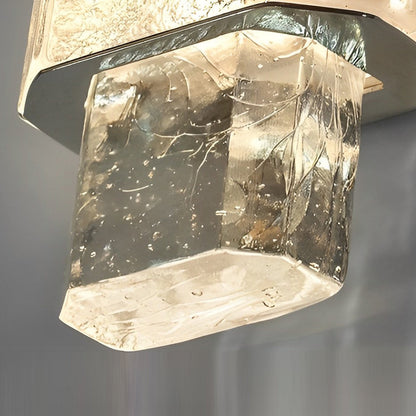 Minimalist Electroplated Crystal Glass LED Post-modern Wall Sconce Lighting