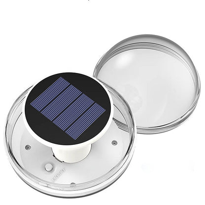 Round Intelligent Light Control RGB Dimmable Floating Solar Pool Lights