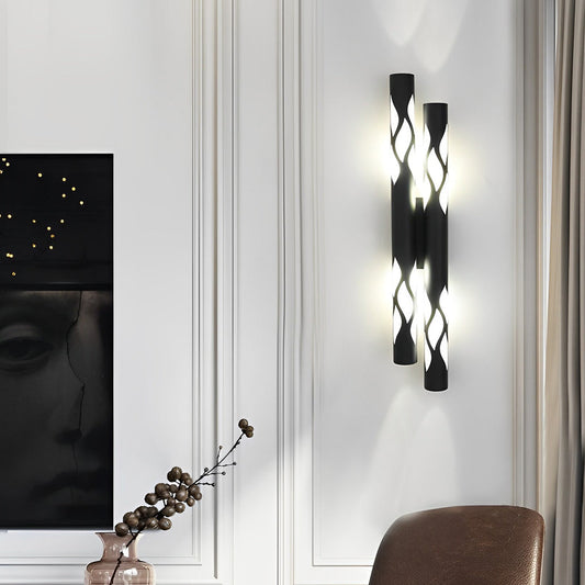 Flames Hollow Up And Down Lighting LED Nordic Wall Sconce Lighting