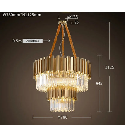 Gio Contemporary Chandelier