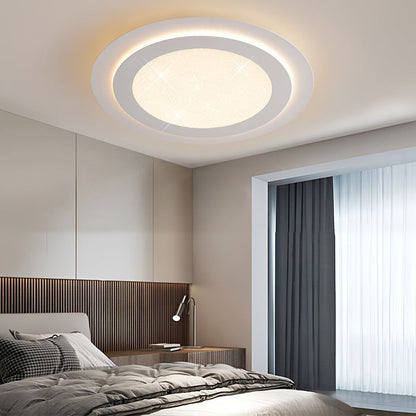 Minimalist Square Circular LED Stepless Dimming Modern Ceiling Lights