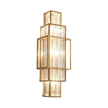 Gio 3-Light Crystal Wall Sconce