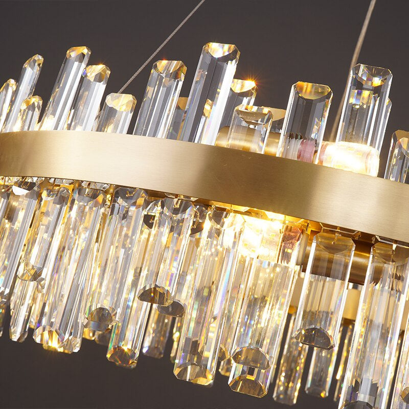 Asti Crystal Modern Chandelier