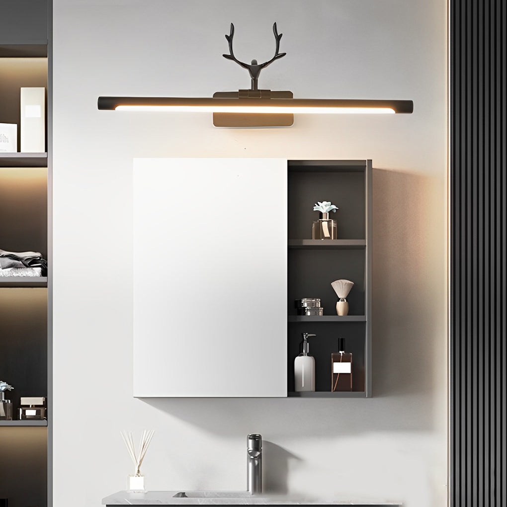 Antler-Inspired 210° Adjustable LED Bathroom Vanity Light Bar