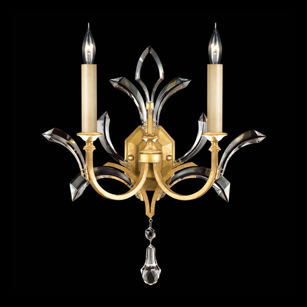 Wall Sconce, 2-Light, Gold Leaf, 22"H (701850-SF3 NJ00)