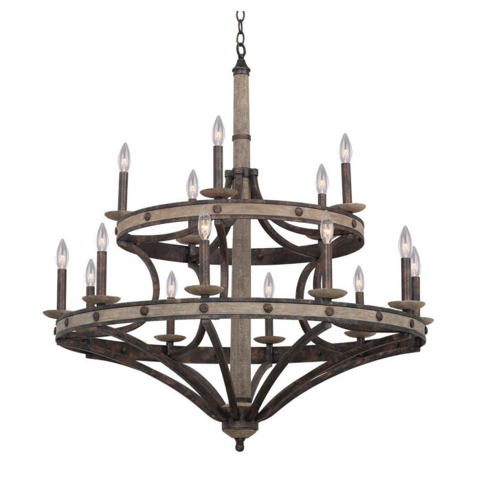 Coronado 15-Light Round Chandelier