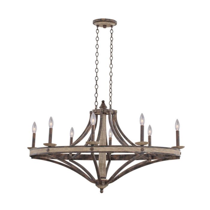 Coronado 8-Light Oval Chandelier