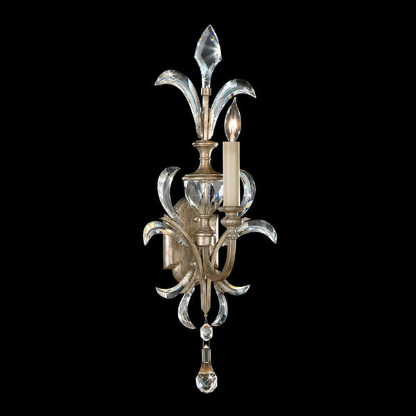 Wall Sconce, 1-Light, Silver Leaf, 29"H (704950ST 6EMK)