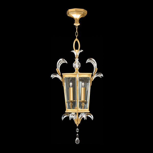 Pendant, Square, 3-Light, Gold Leaf, 22"W (705440-SF3 NJ0U)