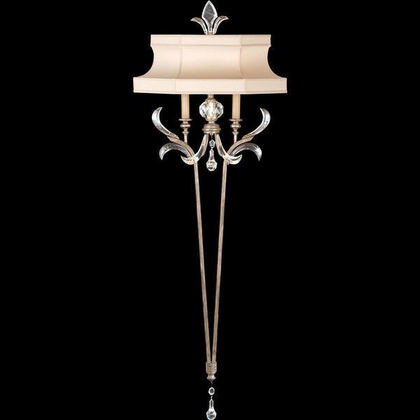 Wall Sconce, 2-Light, Silver, 66"H (706950ST 6EMX)