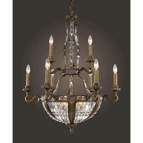 Trump Home Millwood Fifteen-Light Antique Bronze Chandelier