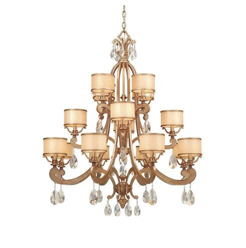 Silver 16-Light Chandelier