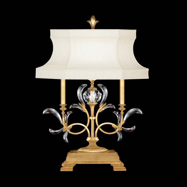 Table Lamp, 1-Light, Gold Leaf, 34"H (737910-SF3 NJ16)