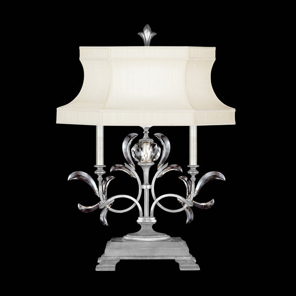 Table Lamp, 1-Light, Silver Leaf, 34"H (737910-SF4 NJ17)