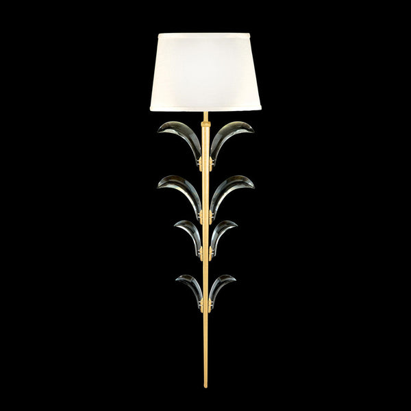 Wall Sconce, 1-Light, Gold Leaf, 28"H (738450-SF3 NJ1A)