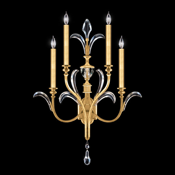 Wall Sconce, 4-Light, Gold Leaf, 36"H (738650-SF3 NJ1F)