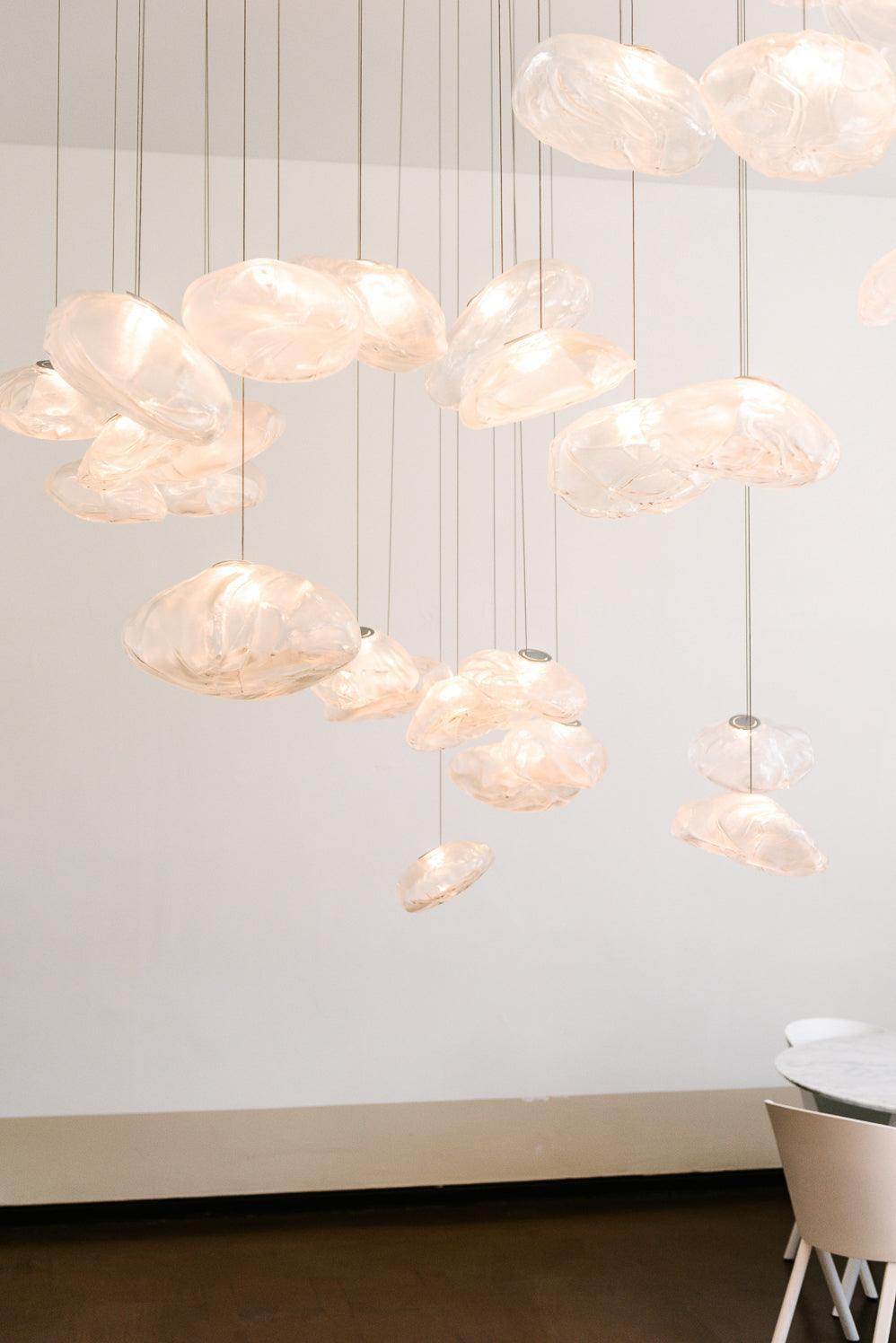 Blown Glass Random Ceiling light fitting Pendant Light