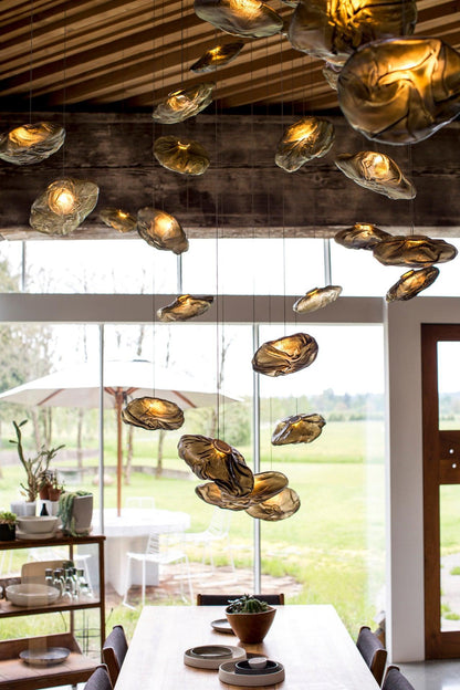 Blown Glass Random Ceiling light fitting Pendant Light