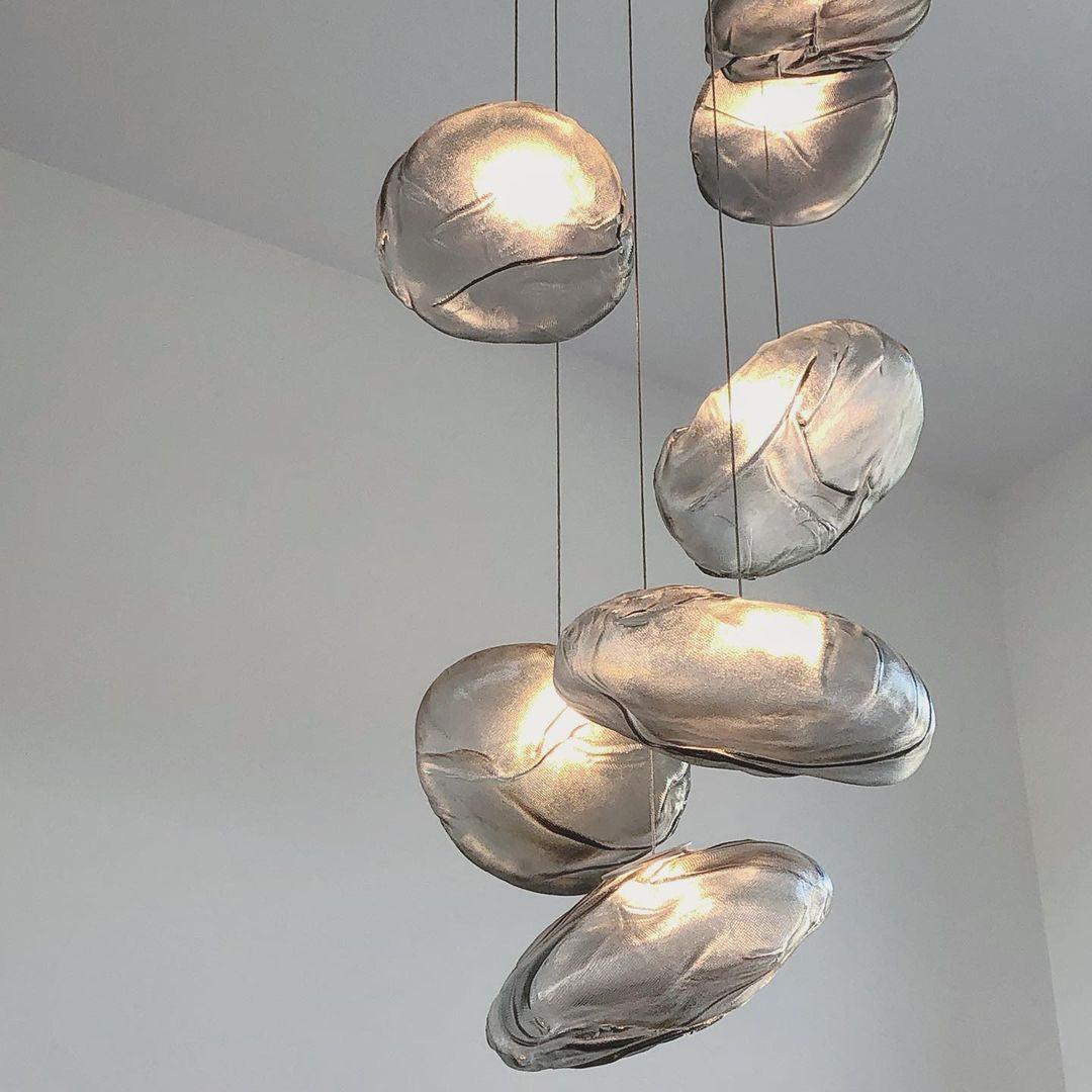 Blown Glass Random Ceiling light fitting Pendant Light