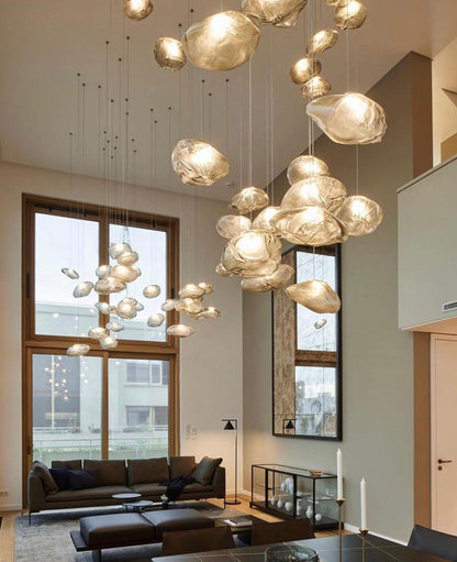 Blown Glass Random Ceiling light fitting Pendant Light