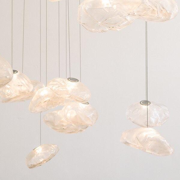 Blown Glass Random Ceiling light fitting Pendant Light