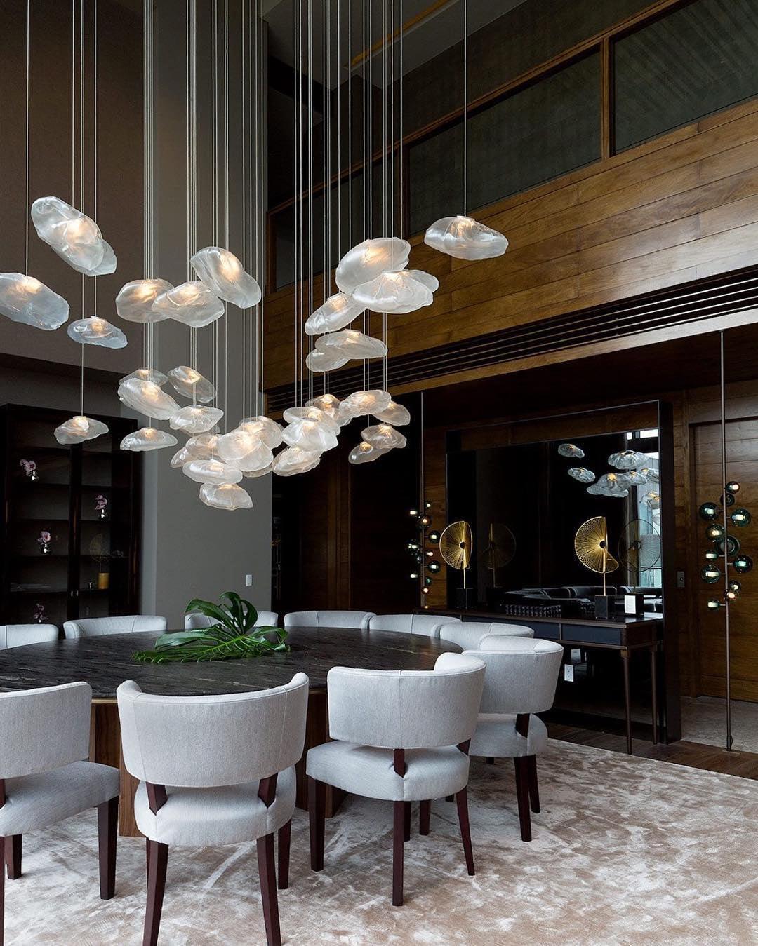 Blown Glass Random Ceiling light fitting Pendant Light