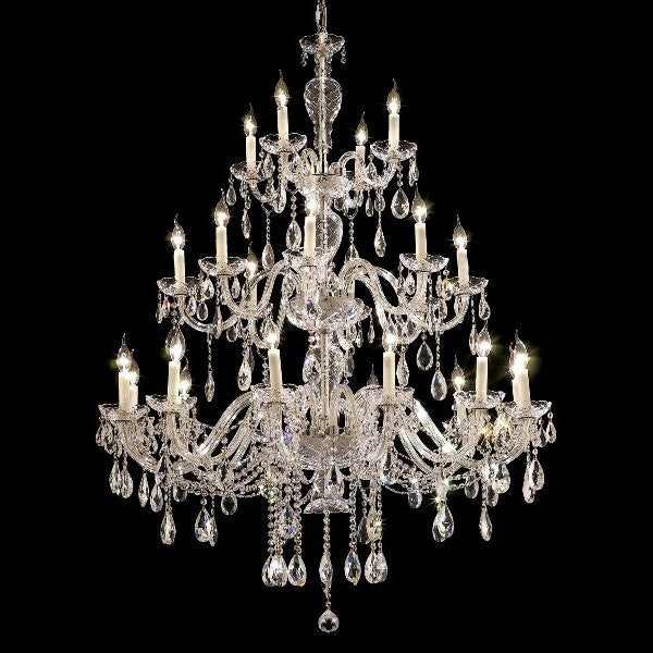 24 Light Alexandria Crystal Chandelier