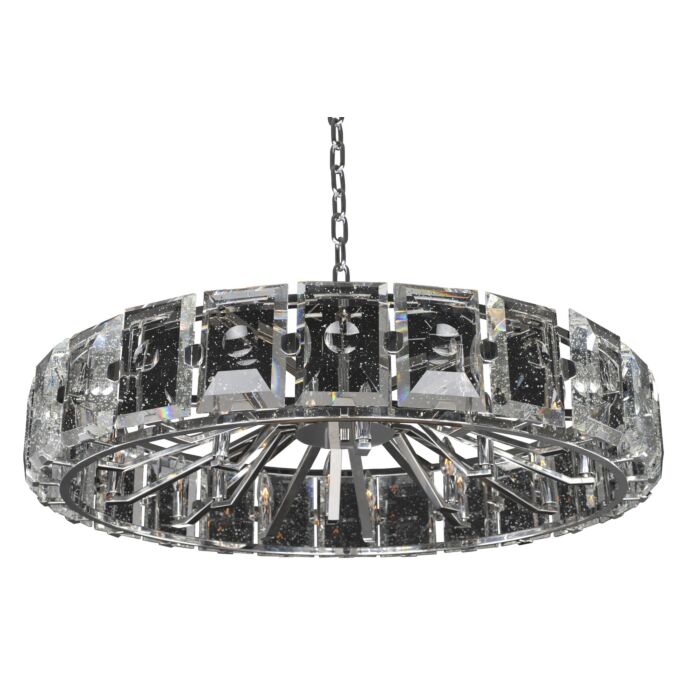 Giada 8-Light Pendant in Stainless Steel