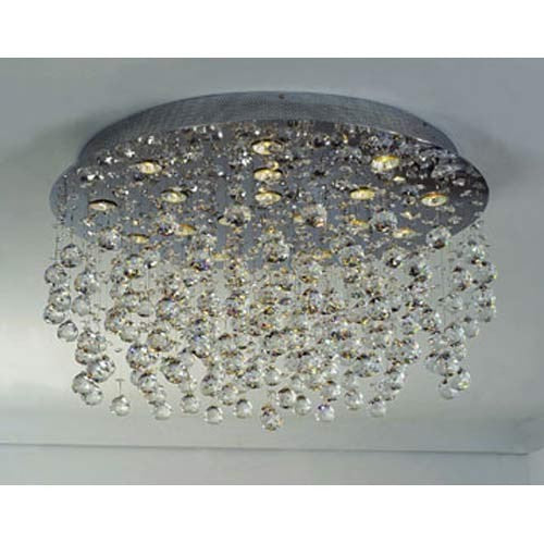 Beverly Polished Chrome Flush Mount Ceiling Light