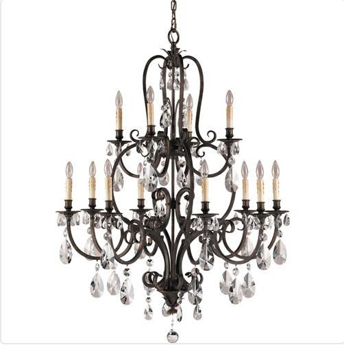 Twelve-Light Chandelier