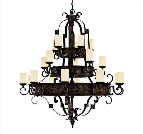 Twenty-Light Chandelier