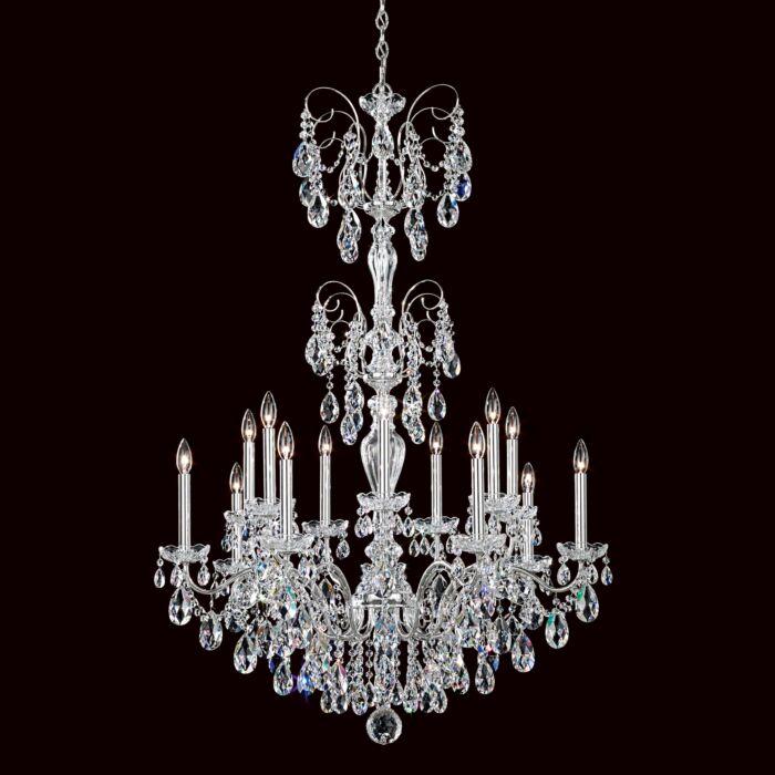 Sonatina 14-Light Chandelier in Silver