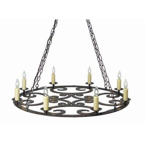 2nd Avenue Lighting Ashley Chandelier - Rustic Iron