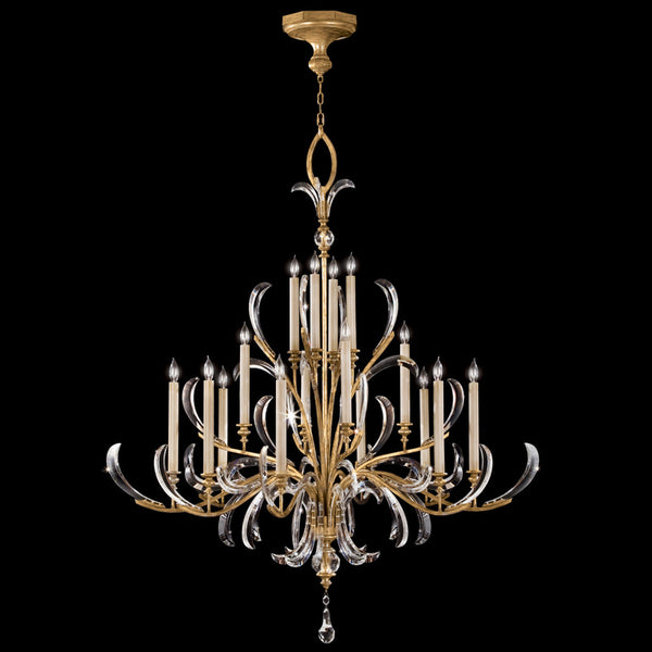 Chandelier, Round, 16-Light, Gold, 58"W (770040ST 9AEG)