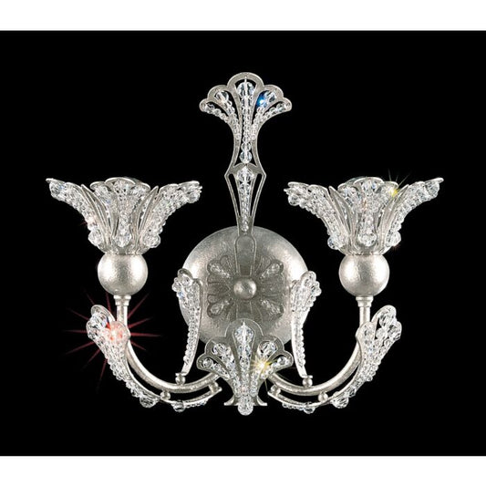 Rivendell 2-Light Wall Sconce in Antique Silver