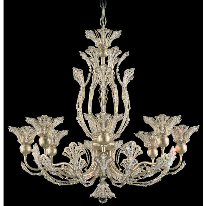 Rivendell 8-Light Chandelier in Heirloom Gold