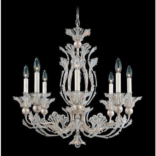 Rivendell 8-Light Chandelier in Etruscan Gold