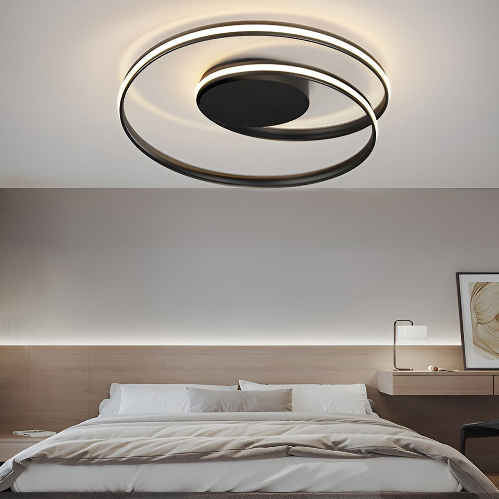 Circular Stepless Dimming LED Modern Ceiling Lights Flush Mount Lighting