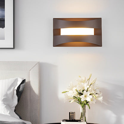 Rectangular Creative LED Minimalist Nordic Bedside Wall Sconce Lighting