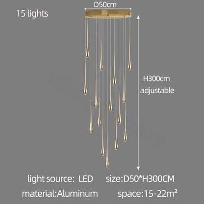 Ariano Multi Pendant Light Fixture